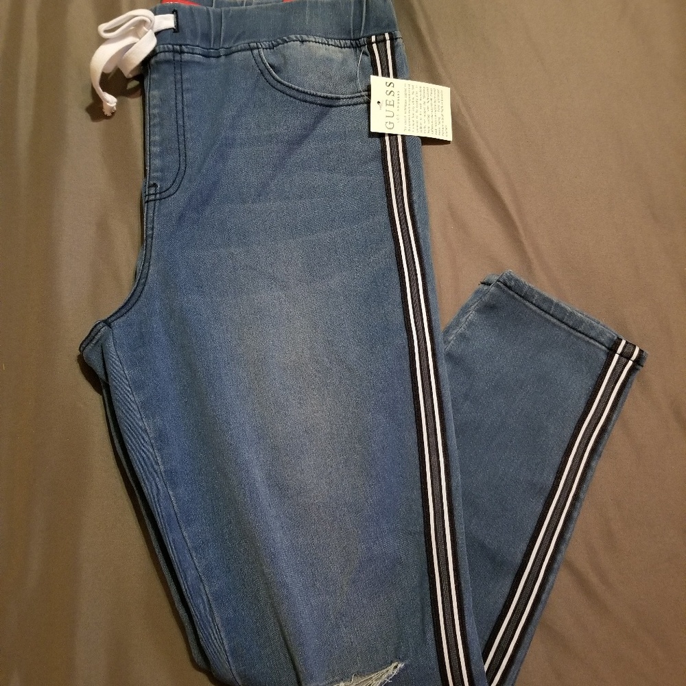 GUESS DENIM JEANS JOGGERS